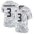 Johmsee S.Seahawks #3 Nick Emmanwori Player Arctic Camo Salute to Service Limited Football Jerseys