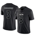 Johmsee S.Seahawks #3 Nick Emmanwori Player Black RFLCTV Limited Football Jerseys