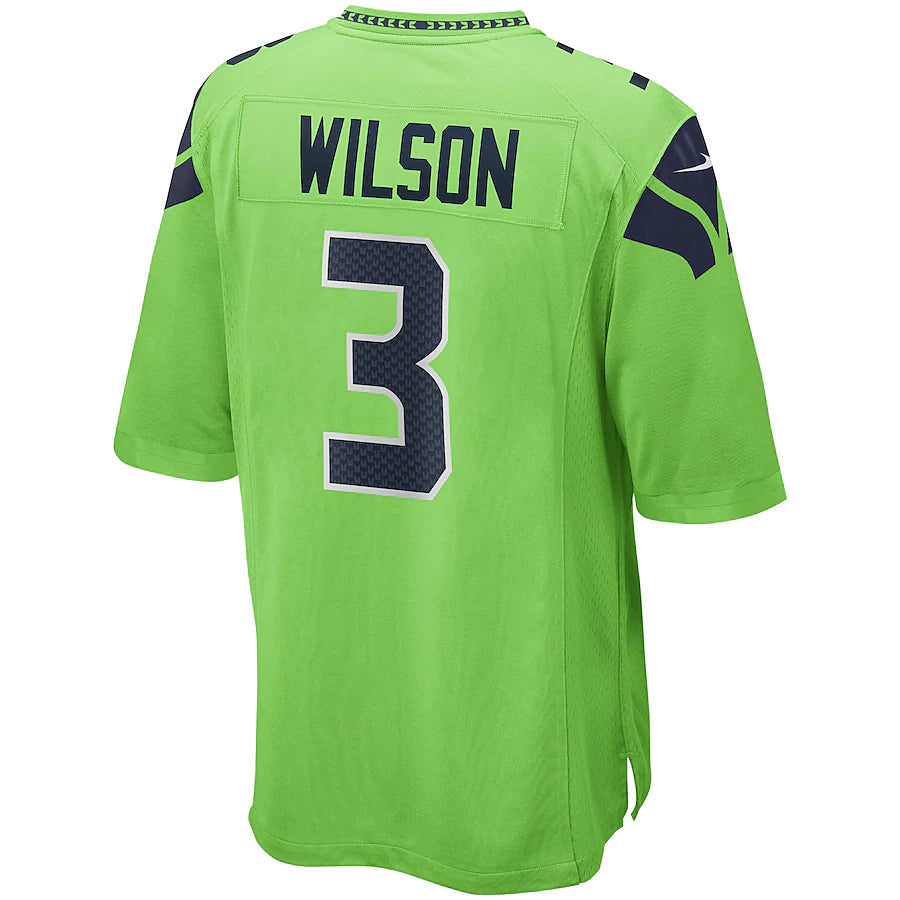Johmsee S.Seahawks #3 Nick Emmanwori Player Green Game Football Jerseys