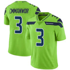 Johmsee S.Seahawks #3 Nick Emmanwori Player Green Vapor Limited Football Jerseys