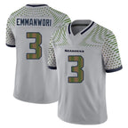 Johmsee S.Seahawks #3 Nick Emmanwori Player Grey Limited 2025 Rivalries Collection Home Game Stitched Jerseys