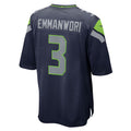 Johmsee S.Seahawks #3 Nick Emmanwori Player Navy Home Game Football Jersey