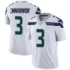 Johmsee S.Seahawks #3 Nick Emmanwori Player White Vapor Limited Football Jersey