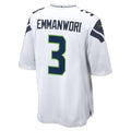 Johmsee S.Seahawks #3 Nick Emmanwori White Game Jersey