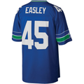 Johmsee S.Seahawks #45 Kenny Easley Mitchell & Ness Royal Legacy Replica Jersey