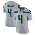 Johmsee S.Seahawks #4 Michael Dickson Player Gray Limited Vapor Untouchable Home Game Stitched Jerseys