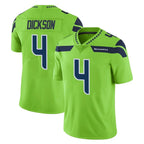 Johmsee S.Seahawks #4 Michael Dickson Player Green Limited Color Rush Home Game Stitched Jerseys