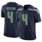 Johmsee S.Seahawks #4 Michael Dickson Player Navy Limited Vapor F.U.S.E. Home Game Stitched Jerseys