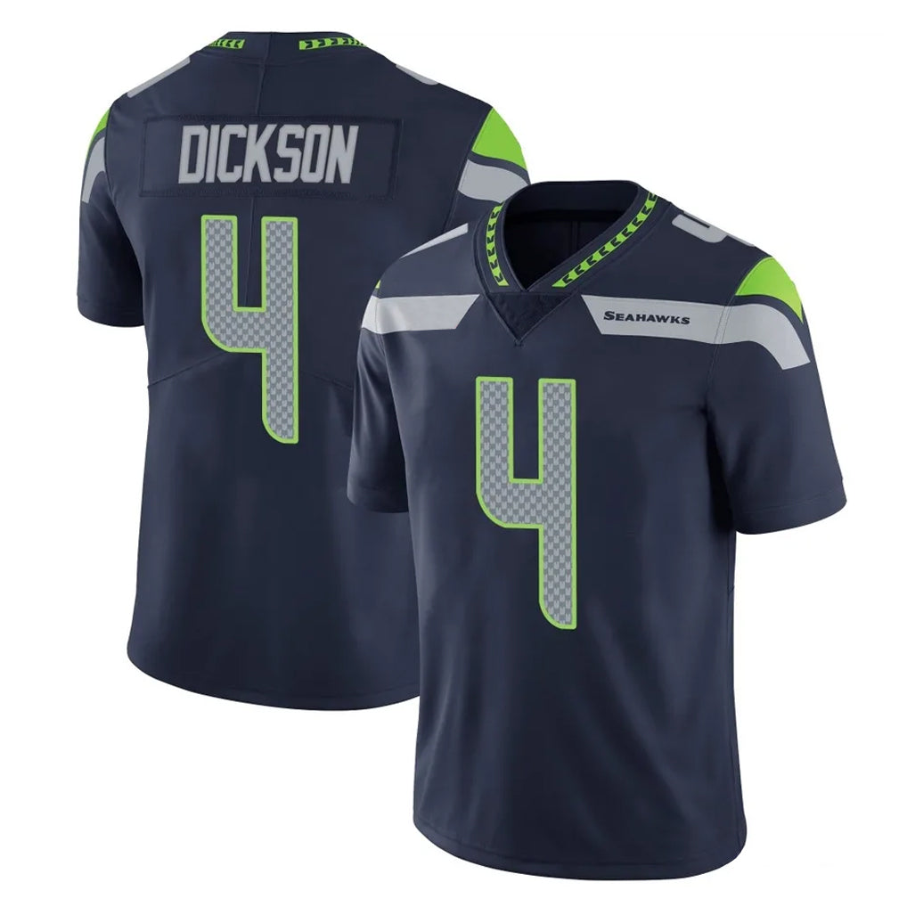 Johmsee S.Seahawks #4 Michael Dickson Player Navy Limited Vapor Untouchable Home Game Stitched Jerseys