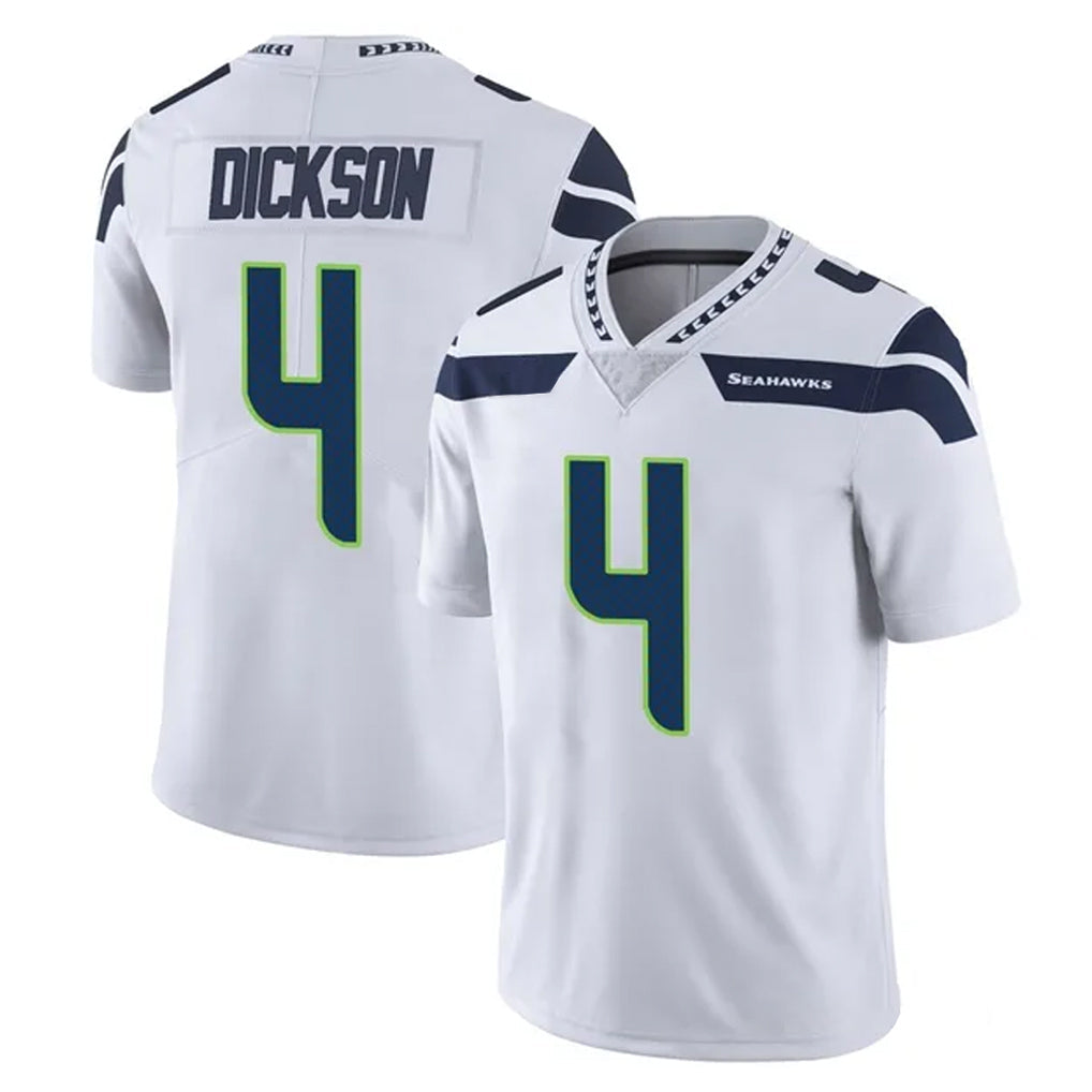 Johmsee S.Seahawks #4 Michael Dickson Player White Limited Vapor Untouchable Home Game Stitched Jerseys