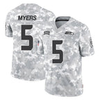 Johmsee S.Seahawks #5 Jason Myers Player Arctic Camo Limited Salute To Service Home Game Stitched Jerseys