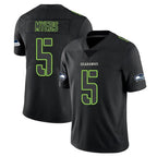 Johmsee S.Seahawks #5 Jason Myers Player Black Impact Limited Home Game Stitched Jerseys