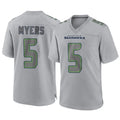 Johmsee S.Seahawks #5 Jason Myers Player Gray Atmosphere Fashion Home Game Stitched Jerseys