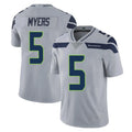 Johmsee S.Seahawks #5 Jason Myers Player Gray Limited Vapor Untouchable Home Game Stitched Jerseys