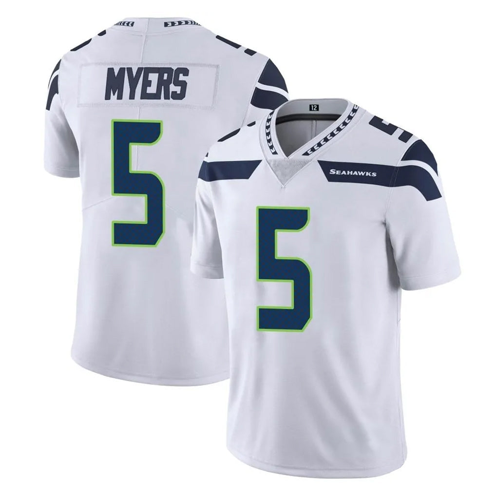 Johmsee S.Seahawks #5 Jason Myers Player White Limited Vapor Untouchable Home Game Stitched Jerseys