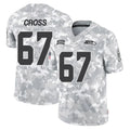 Johmsee S.Seahawks #67 Charles Cross Player Arctic Camo Limited Salute To Service Home Game Stitched Jerseys
