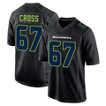 Johmsee S.Seahawks #67 Charles Cross Player Black Limited Fashion Home Game Stitched Jerseys