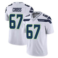 Johmsee S.Seahawks #67 Charles Cross Player White Limited Vapor Untouchable Home Game Stitched Jerseys