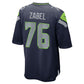 S.Seahawks #76 Grey Zabel College Navy Team Game Stitched American Football Jerseys