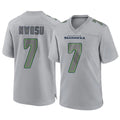 Johmsee S.Seahawks #7 Uchenna Nwosu Player Gray Atmosphere Fashion Home Game Stitched Jerseys
