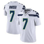 Johmsee S.Seahawks #7 Uchenna Nwosu Player White Limited Vapor Untouchable Home Game Stitched Jerseys
