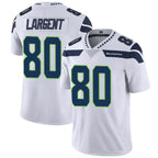 Johmsee S.Seahawks #80 Steve Largent Player White Vapor Limited Stitched Jerseys