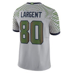 Johmsee S.Seahawks #80 Steve Largent Player Wolf Gray Rivalries Collection Limited Stitched Jerseys