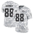 Johmsee S.Seahawks #88 AJ Barner Player Arctic Camo Limited Salute To Service Home Game Stitched Jerseys