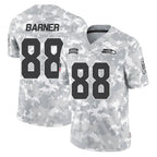 Johmsee S.Seahawks #88 AJ Barner Player Arctic Camo Limited Salute To Service Home Game Stitched Jerseys