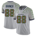 Johmsee S.Seahawks #88 AJ Barner Player Grey Limited 2025 Rivalries Collection Home Game Stitched Jerseys