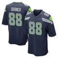 Johmsee S.Seahawks #88 AJ Barner Player Navy Home Game Stitched Jerseys