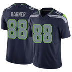 Johmsee S.Seahawks #88 AJ Barner Player Navy Limited Vapor F.U.S.E. Home Game Stitched Jerseys