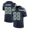 Johmsee S.Seahawks #88 AJ Barner Player Navy Limited Vapor Untouchable Home Game Stitched Jerseys