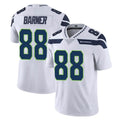 Johmsee S.Seahawks #88 AJ Barner Player White Limited Vapor Untouchable Home Game Stitched Jerseys