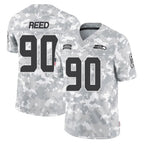 Johmsee S.Seahawks #90 Jarran Reed Player Arctic Camo Limited Salute To Service Home Game Stitched Jerseys