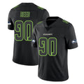 Johmsee S.Seahawks #90 Jarran Reed Player Black Impact Limited Home Game Stitched Jerseys