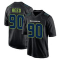 Johmsee S.Seahawks #90 Jarran Reed Player Black Limited Fashion Home Game Stitched Jerseys