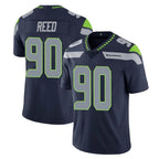 Johmsee S.Seahawks #90 Jarran Reed Player Navy Limited Vapor Untouchable Home Game Stitched Jerseys