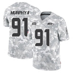 Johmsee S.Seahawks #91 Byron Murphy II Player Arctic Camo Limited Salute To Service Home Game Stitched Jerseys