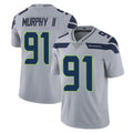 Johmsee S.Seahawks #91 Byron Murphy II Player Gray Limited Vapor Untouchable Home Game Stitched Jerseys