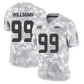 Johmsee S.Seahawks #99 Leonard Williams Player Arctic Camo Limited Salute To Service Home Game Stitched Jerseys