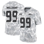 Johmsee S.Seahawks #99 Leonard Williams Player Arctic Camo Limited Salute To Service Home Game Stitched Jerseys