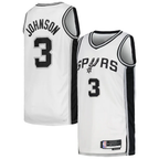Johmsee SA.Spurs #3 Keldon Johnson White Swingman Jerseys - Association Edition