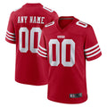 Johmsee Custom SF.49ers Game Home Stitched Jerseys