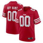 Johmsee Custom SF.49ers Game Home Stitched Jerseys