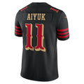 Johmsee SF.49ers #11 Brandon Aiyuk 2025 Rivalries Collection Limited Stitched Jerseys