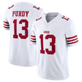 Johmsee SF.49ers #13 Brock Purdy Playre White Vapor F.U.S.E. Limited Stitched Jerseys
