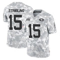Johmsee SF.49ers #15 De'Zhaun Stribling Player Arctic Camo Limited Salute To Service Home Game Stitched Jerseys