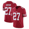 Johmsee SF.49ers #27 Ji'Ayir Brown Player Red Limited Vapor Untouchable Home Game Stitched Jerseys