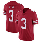 Johmsee SF.49ers #3 Christian Kirk Player Red Limited Vapor Untouchable Home Game Stitched Jerseys